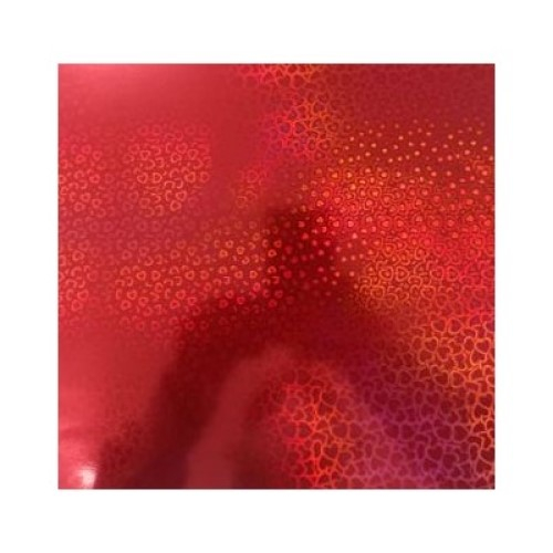 [ART3667] 🔵Cartulina Holográfica (Rojo)