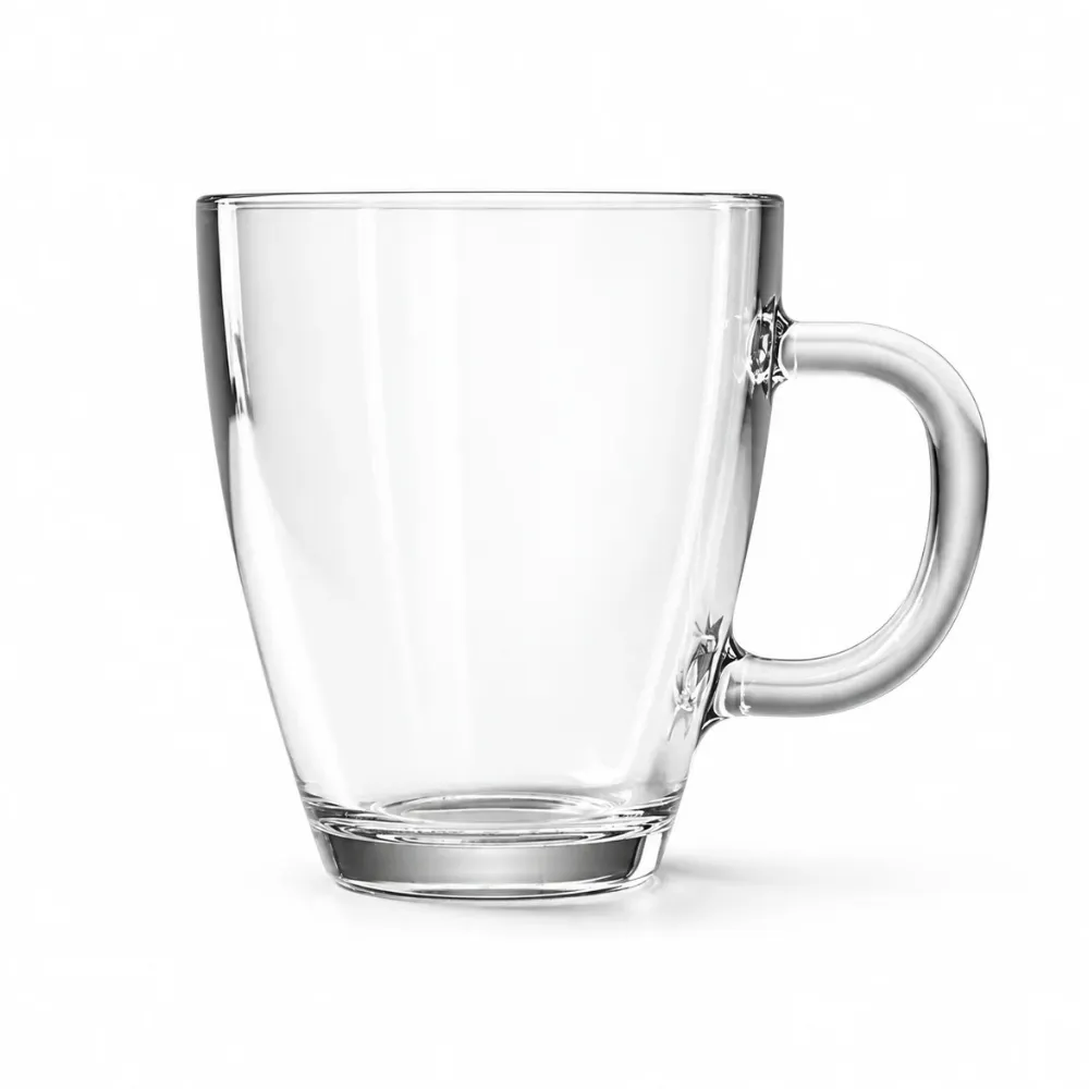 Taza Armonía vidrio 400ml Durax