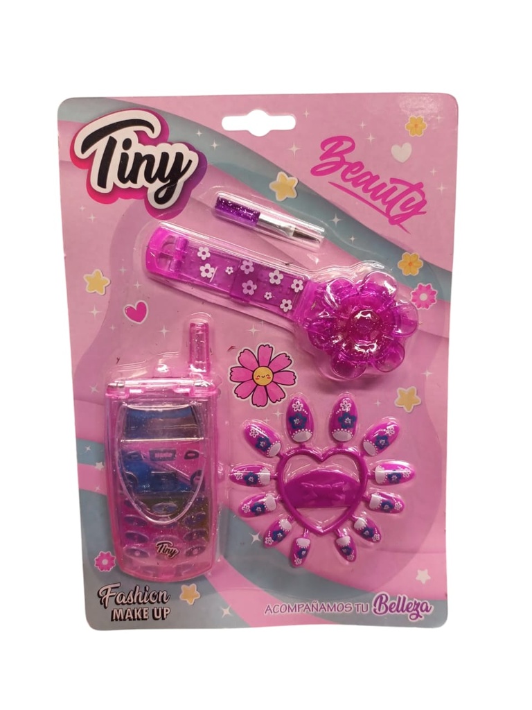 Set de Maquillaje c/uñas Celular Tiny
