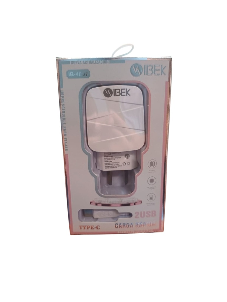 CARGADOR IB-611 IBEK A+C 6.1A