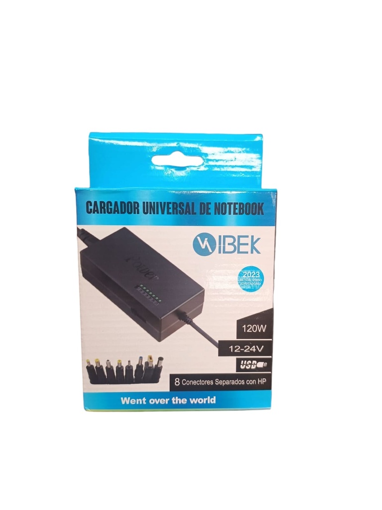 CARGADOR NOTEBOOK UNIVERSALE IBEK-NT1004