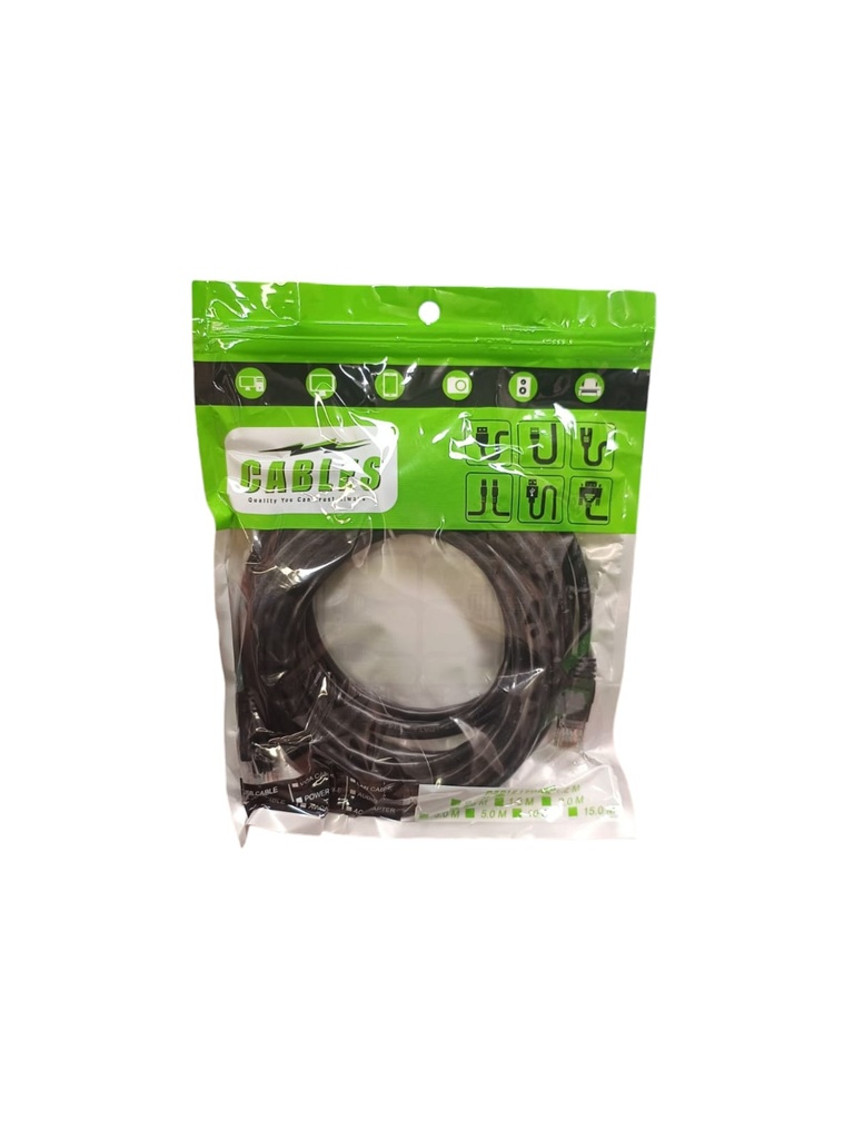 CABLE RED CAT6 5M