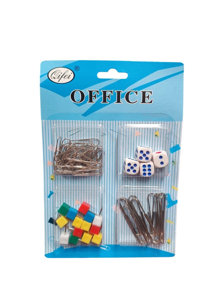 🔵Set Clips/Chinches/Dados