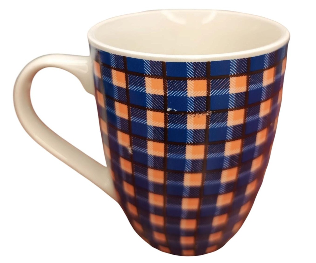JARRO MUG 330CC CUADROS