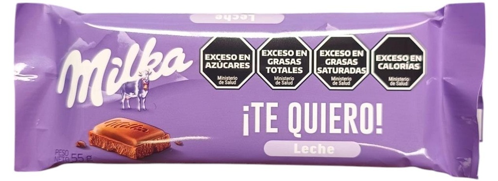 Chocolate Milka x55g (Leche)