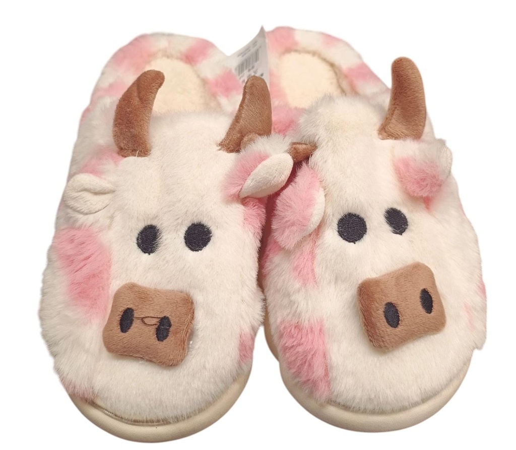 Pantuflas vaquita - Talle 30-35
