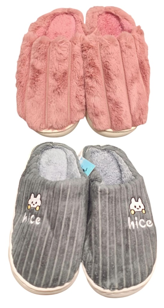 [ART3614] Pantuflas con corderito - Talle 36-45