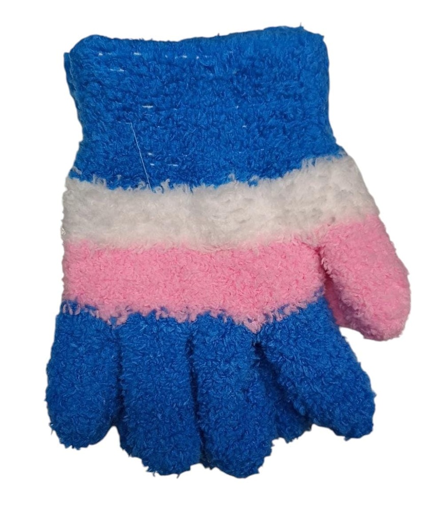 Guantes peluditos para niños