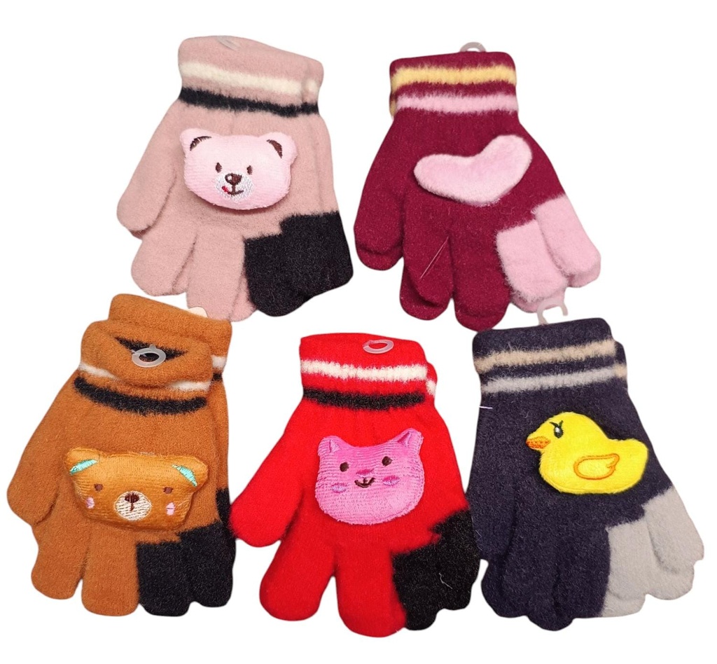 Guante c/peluche Animalitos