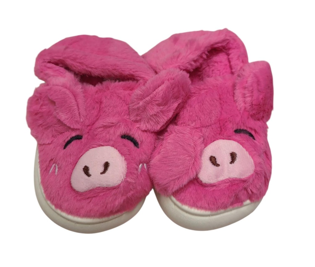 [ART3642] Pantufla chanchito - Talle 20-25