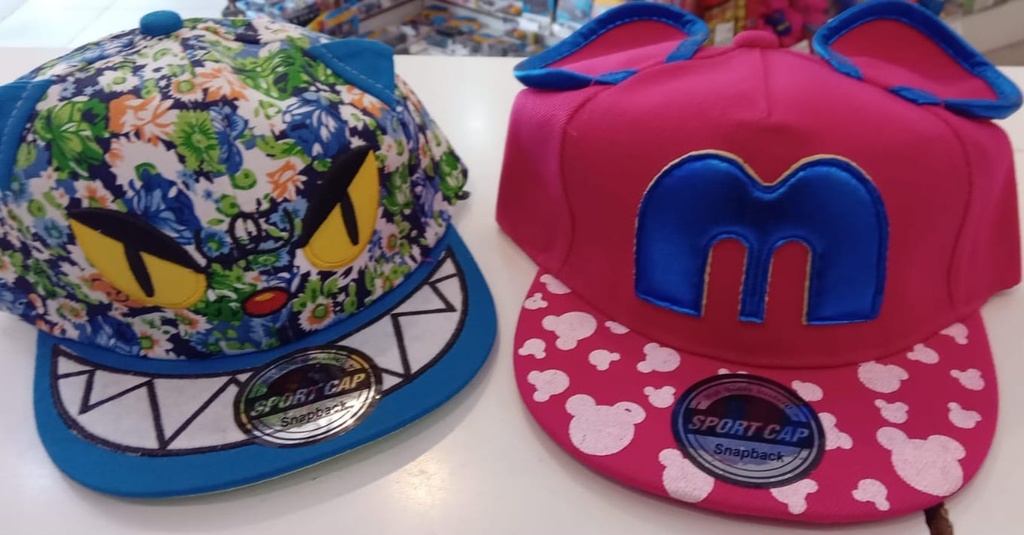 [GRR002] Gorra plana niño bordada