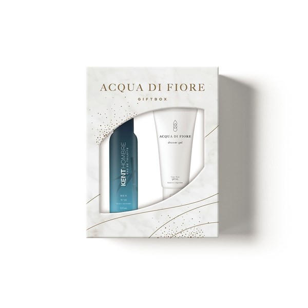 🔵Estuche Acqua Di Fiore Edt+Shower KENT Men