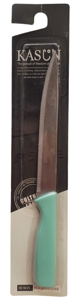 CUCHILLA ACERO MANGO PLASTICO 31CM BH-HOME KASUN