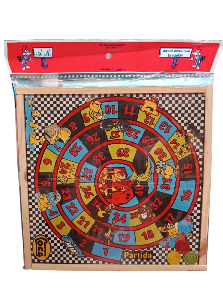 JUEGO OCA C/ TABLERO
