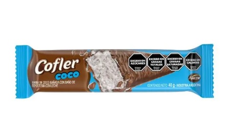 CHOCOLATE BARRA COFLER COCO X40G