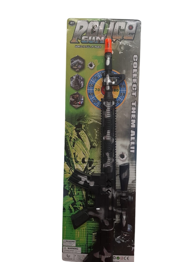 POLICE GUN AMETRALLADORA
