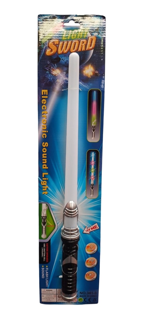 ESPADA C/LUZ Y SONIDO LIGHT SWORD