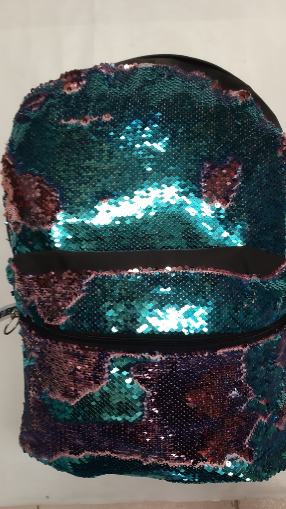 🔵Mochila Influencer LS D Lentejuelas Moda