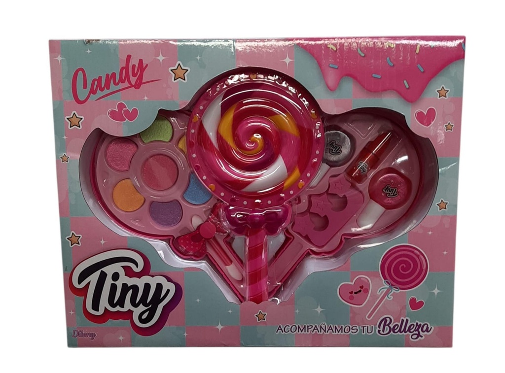 Set de Maquillaje Paleta en Caja Con Sombra y Esmalte