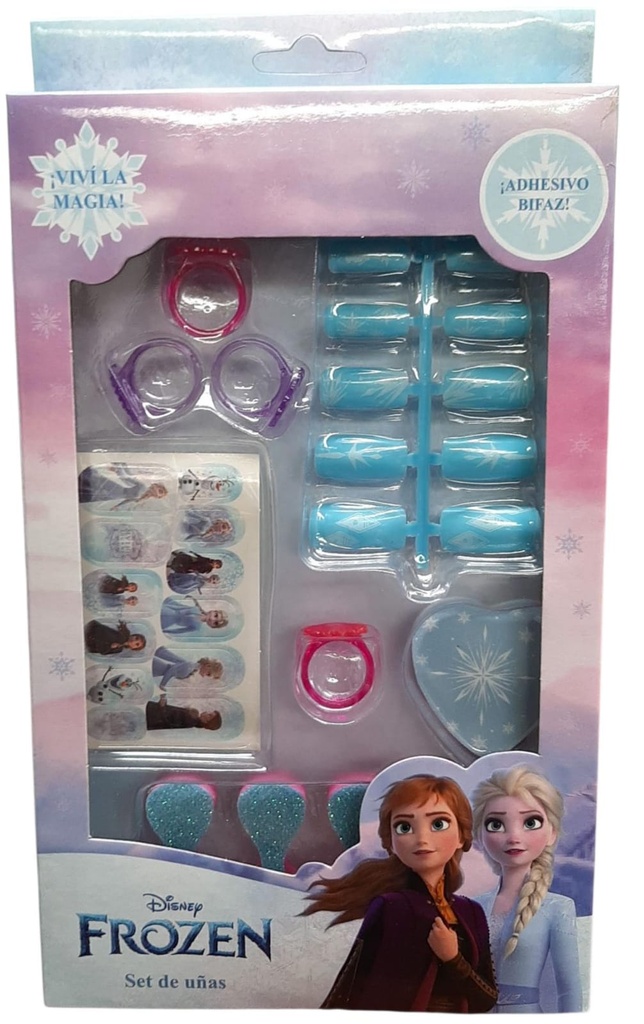 Set de Uñas infantil (Frozen)