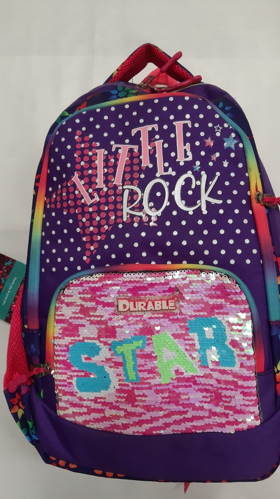 Mochila Nena Durable Lentejuela