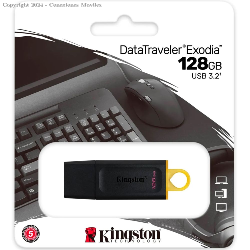 PENDRIVE KINGSTON 128GB
