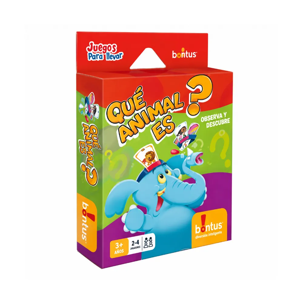 Juego de cartas ¿Qué animal es?