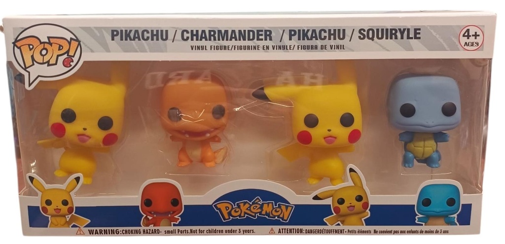 Pop Pokemón x4 (Genérico)