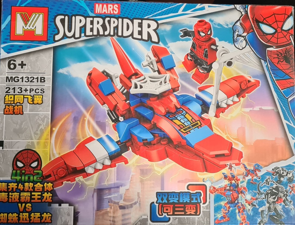 LEGO SPIDERMAN GRANDE COD MG1321