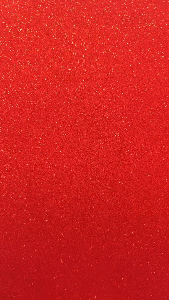 [ART4395] CARTULINA C/GLITTER (Rojo)