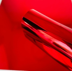 Cartulina Metalizada (Rojo)