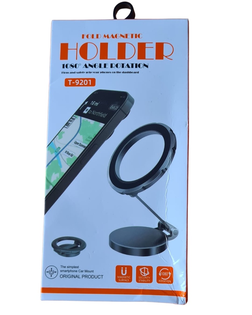 SOPORTE CELULAR MAGNETICO IMAN PARA IPHONE ANDROID MAGSAFE T-9201