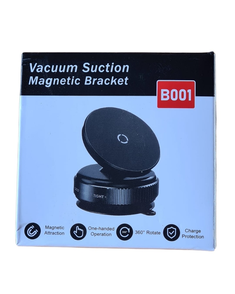 SOPORTE CON CARGADOR IMAN B001