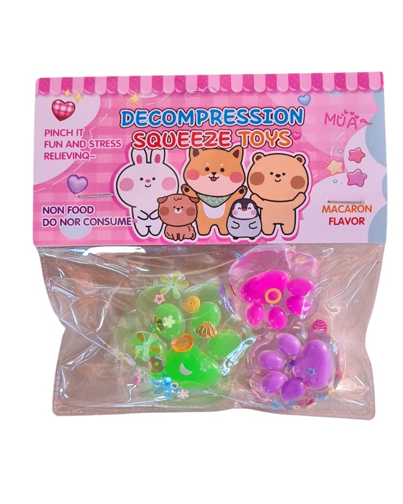 SQUISHY HUELLA CHICO (CON CODIGO)