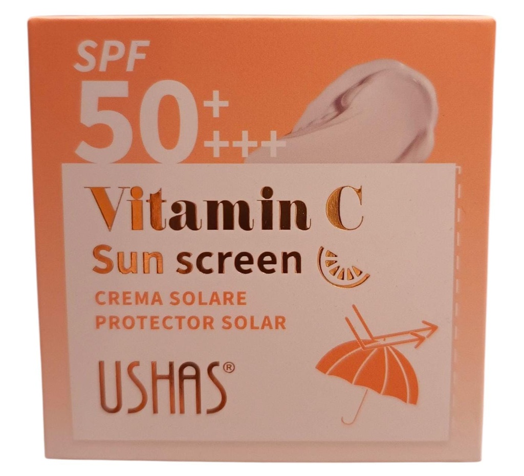 Protector solar vitamin C 50SPF Ushas