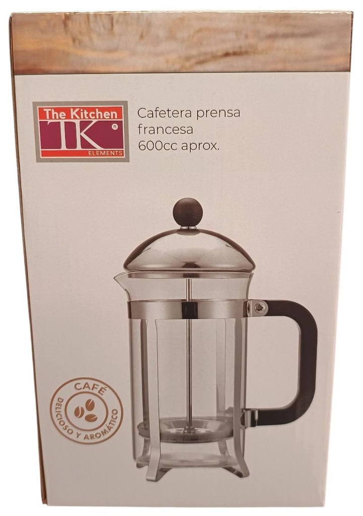 CAFETERA PRENSA FRANCESA TL-600ML