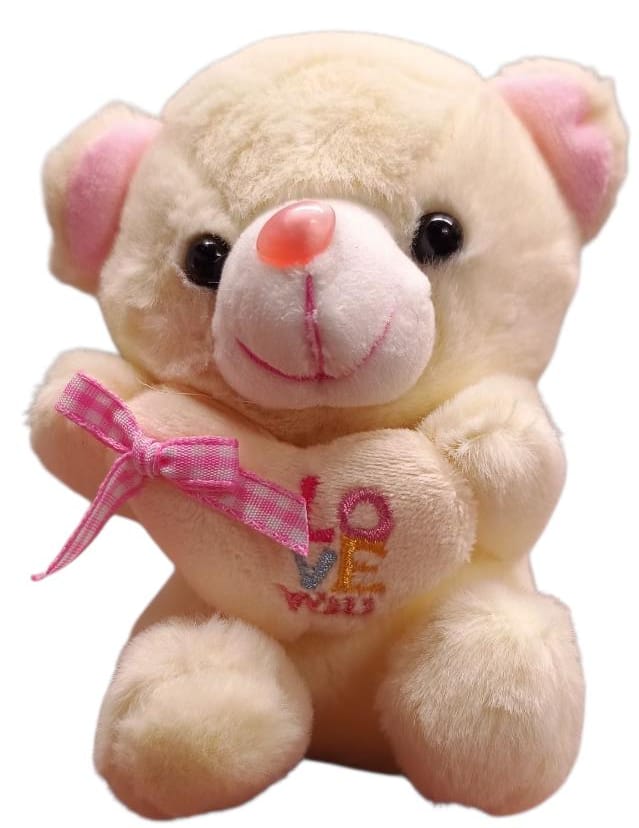 [ART3944] LLAVERO OSO C/CORAZON 11.5CM