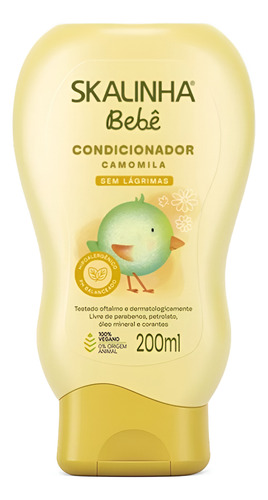 ACONDICIONADOR CHAMOMILE BEBE 200ML SKALINHA