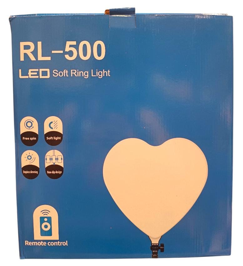 ARO DE LUZ CORAZON 13 PLUGADA RL-500