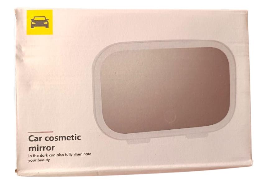 ESPEJO MAQUILLAJE AUTO LUCES LED PARASOL