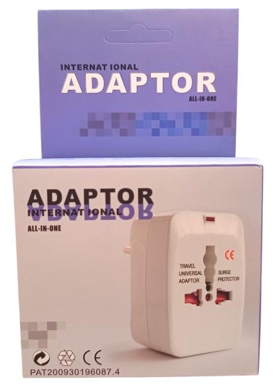 [ART4031] Adaptador Enchufes Universal Viajero Reforzado