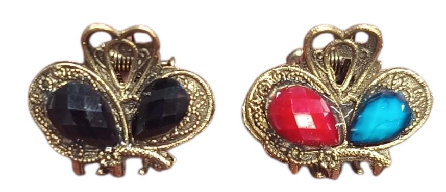 BROCHES METAL CHICO GEMAS