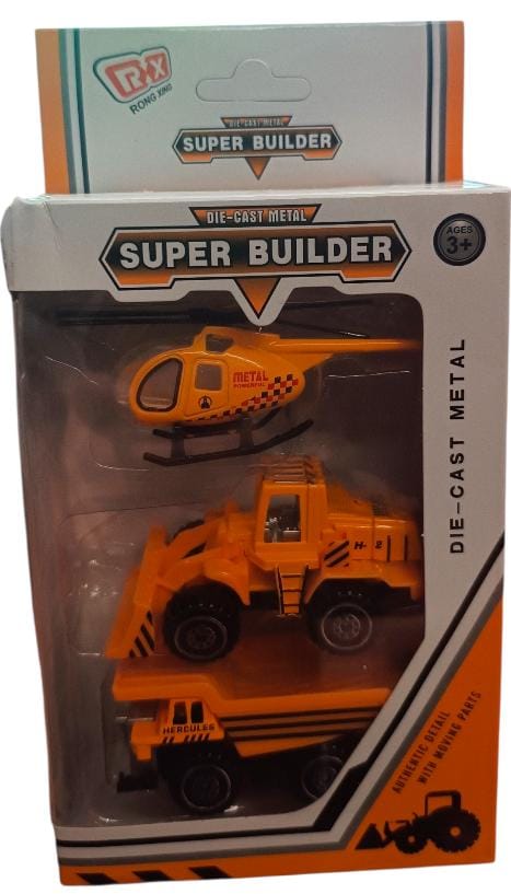 Vehículo de Construcción Set x3