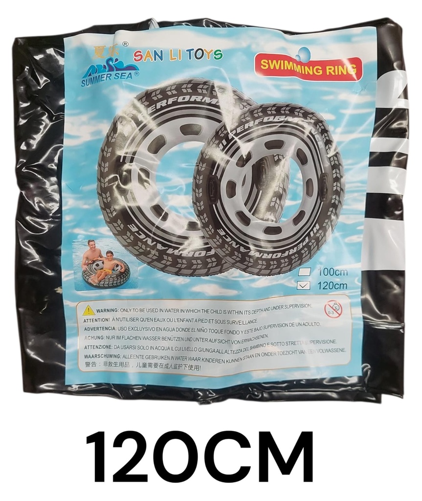 INFLABLE RUEDA 120CM SAN LITOYS