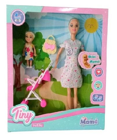 Muñeca mamá embarazada Tiny