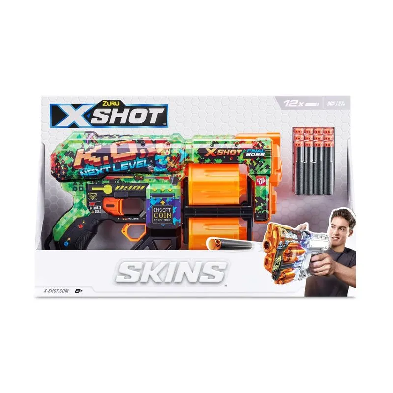 🔴Pistola X-SHOT Skinks dread K.O