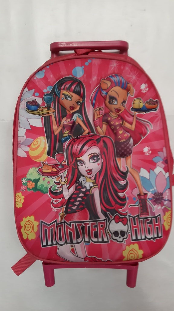 Mochila Carro Chica Monster High