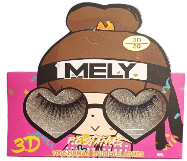 Pestañas postizas ladys 3D human hair Mely