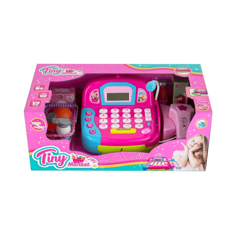 TINY MARKET CAJA REGISTRADORA C/ACCESORIOS