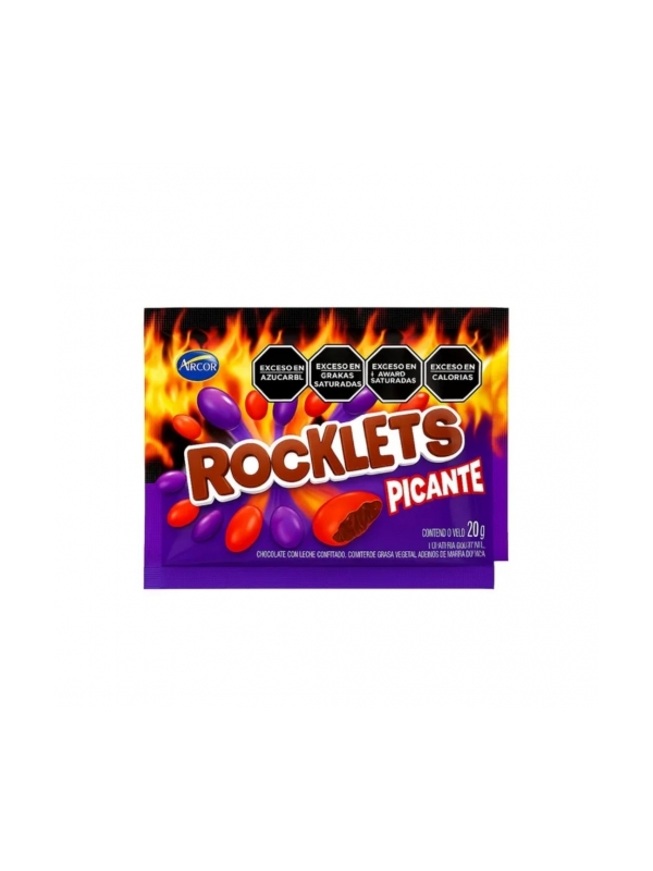 CONFITES ROCKLETS PICANTE x20G